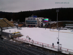 MS Biatlon NMNM 2013 zabezpečení satelitního přijmu pro TV a projektory